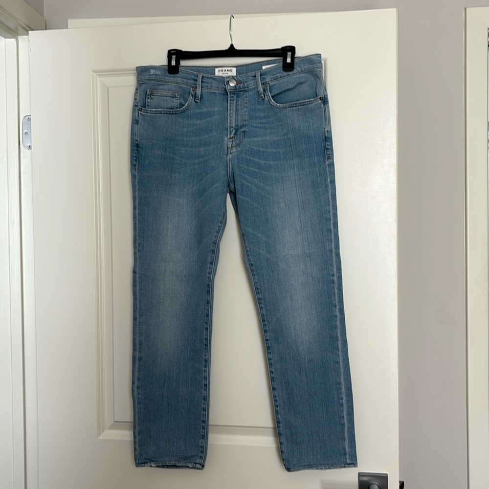 Like New FRAME Men’s Jagger True Skinny Jeans Size 34